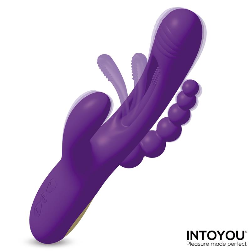  Triya Vibe with Flipping Tongue and Anal Beads