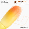  Vibrating Egg Double Layer Silicone with APP Yellow/Orange