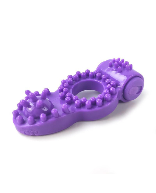  Vibrating Penis Ring Purple