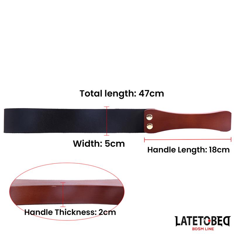  Wooden handle paddle 47 cm