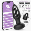  Zack Anal Plug with Flipping Tongue and Vibration with App