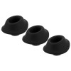 W-Heads 3x Black S