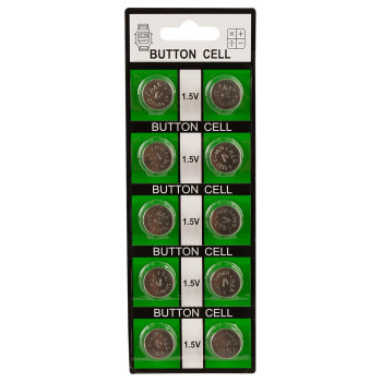 Button cell LR44 10-pk