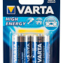 2 Varta C Batteries