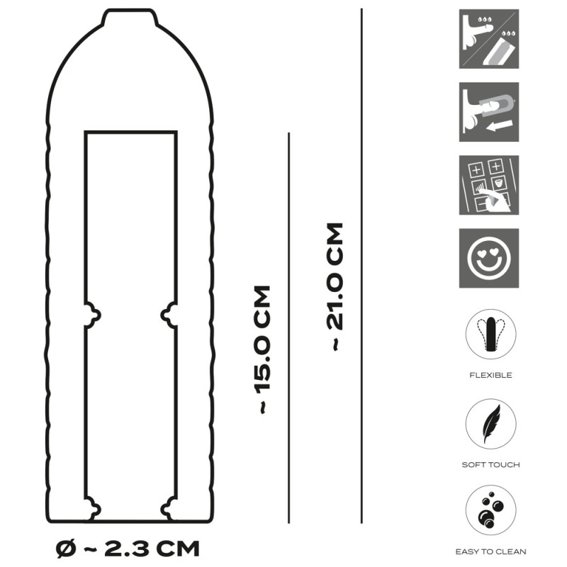 Suck-O-Mat 3 Perf. Sleeve M