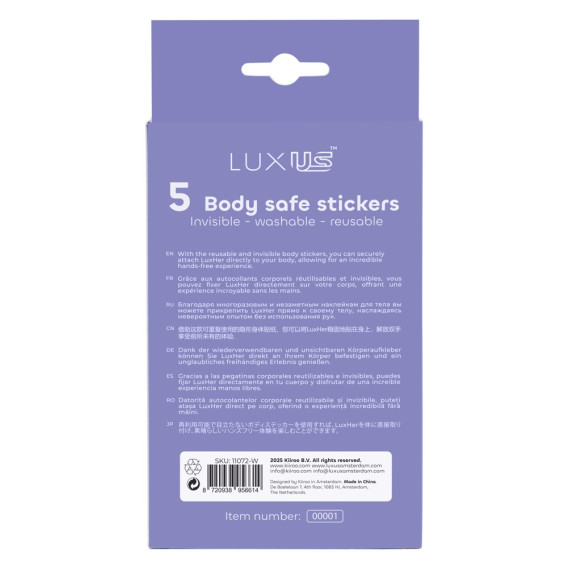 Luxus Adhesive Stickers