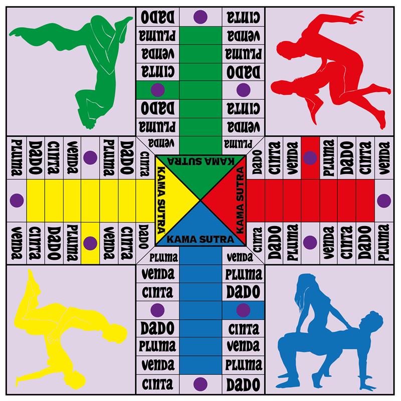 DIVERTY SEX Board Game Erotic Parchis