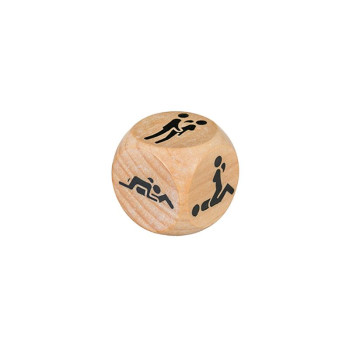 ADRIEN LASTIC Dice Postures Wood