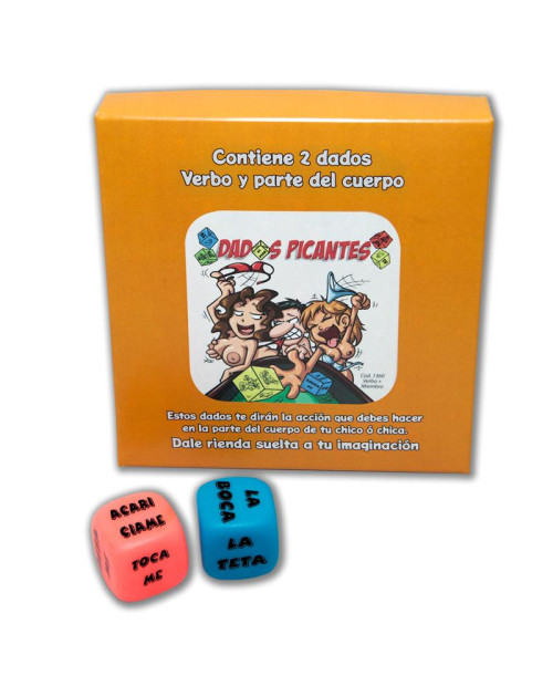
DIVERTY SEX Set 2 Fluorescent Dice Action and Body Part