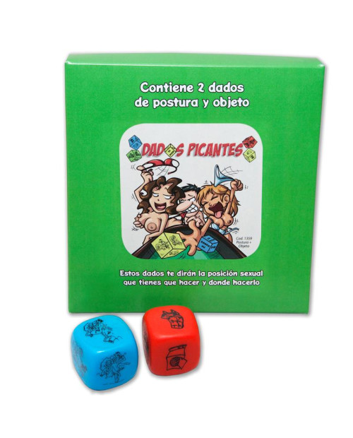 DIVERTY SEX Set 2 Fluorescent Dice Posture and Object