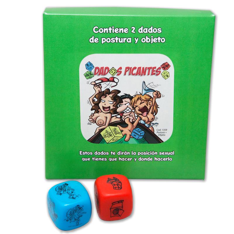 DIVERTY SEX Set 2 Fluorescent Dice Posture and Object